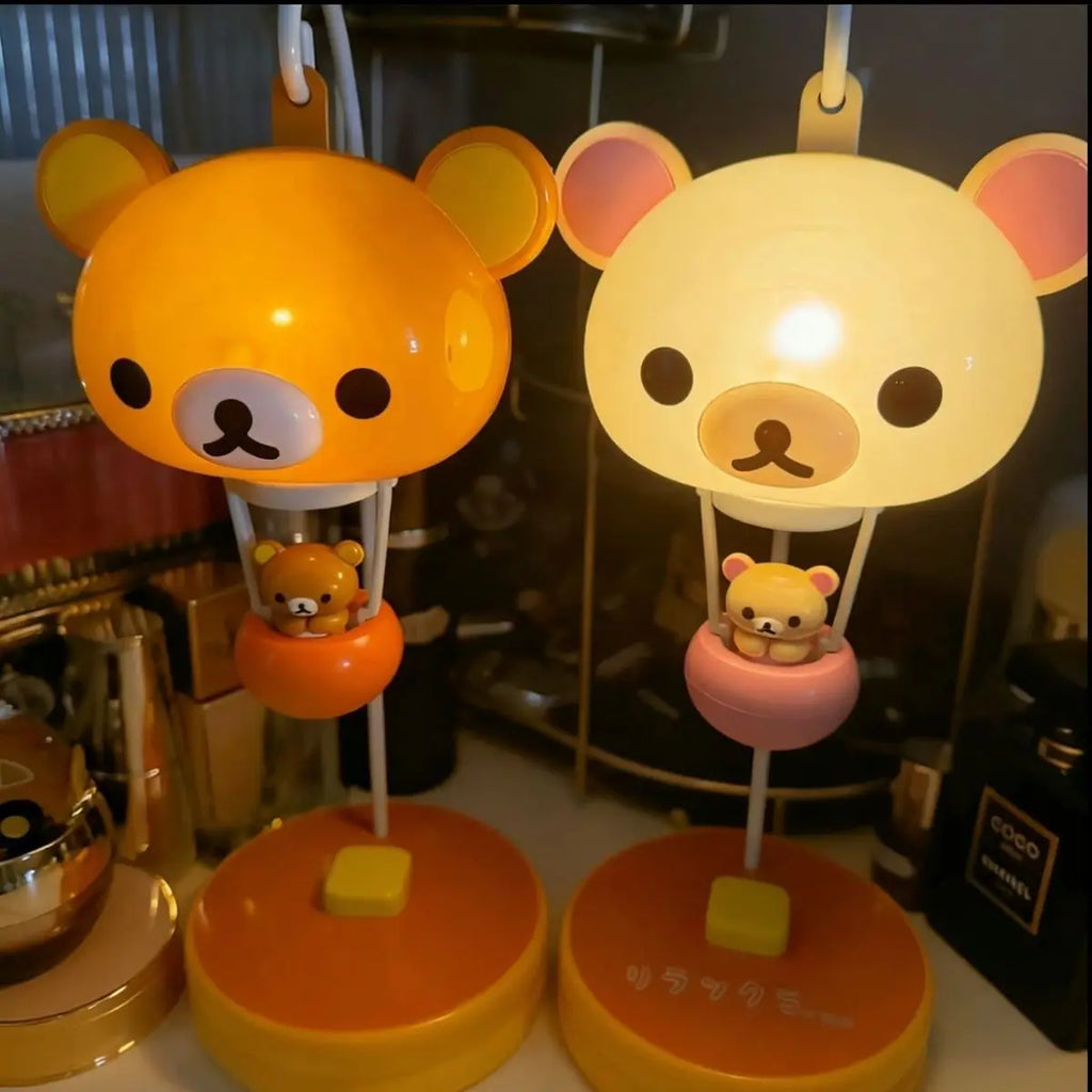 Rilakkuma Balloon Light Cute Sanx Forest Decorative Balloon Lamp Cartoon Night Light Relaxing Bear Theme Creative Home Decor