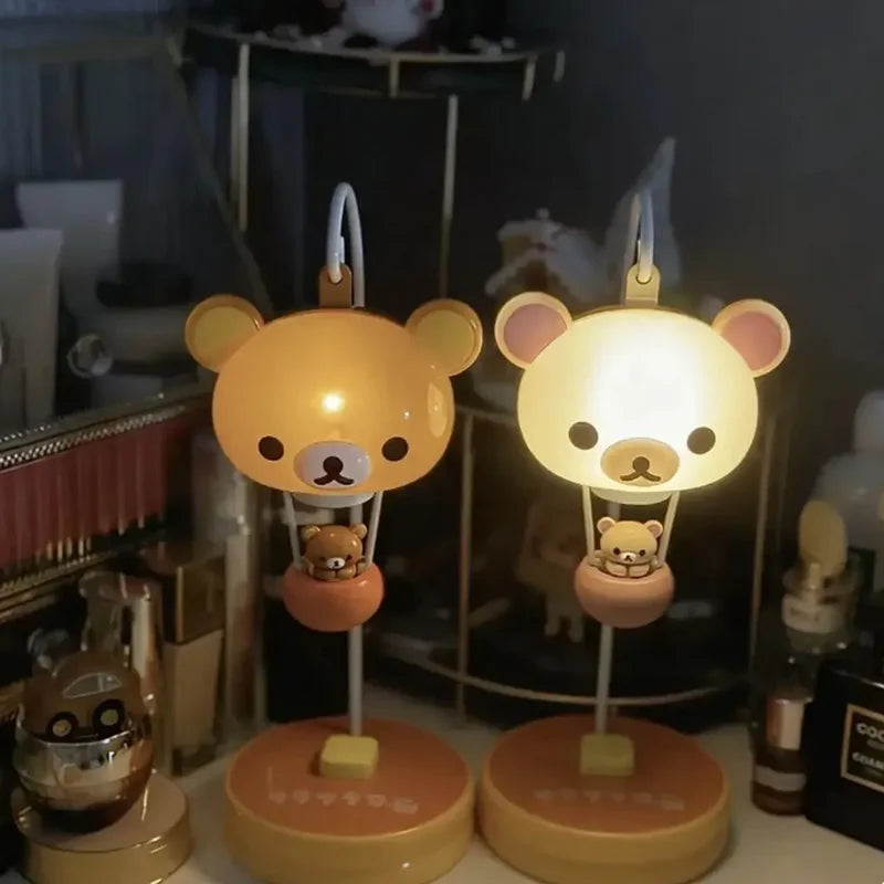 Rilakkuma Balloon Light Cute Sanx Forest Decorative Balloon Lamp Cartoon Night Light Relaxing Bear Theme Creative Home Decor