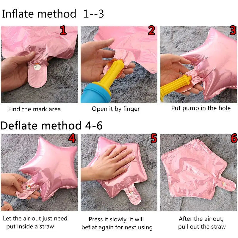 6Pcs Demon Hunters 18Inch Cartoon Anime Foil Helium Balloon Set for Baby Shower Kids Birthday Party Decorations Global Supplies