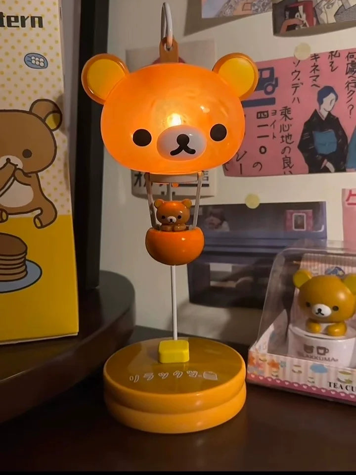 Rilakkuma Balloon Light Cute Sanx Forest Decorative Balloon Lamp Cartoon Night Light Relaxing Bear Theme Creative Home Decor