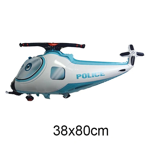 Construction Truck Balloons Excavator Cement Truck Forklift Crane Foil Balloon Kid Boys Birthday Party Construction Theme Decors