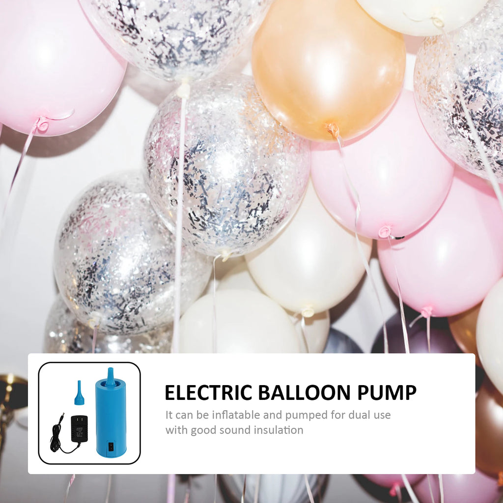 Balloon Inflator Electric Helium Inflate Balloons Pump Air for Inflatables Pumps Birthday