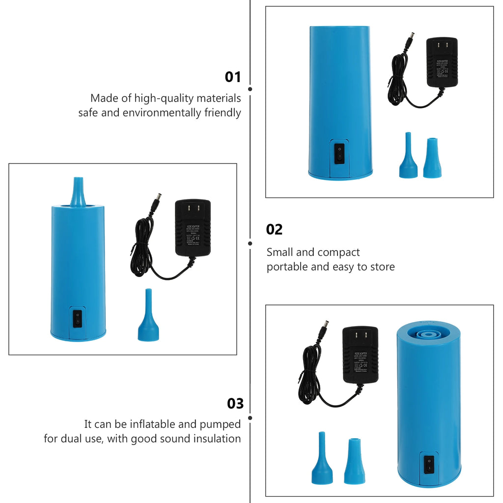 Balloon Inflator Electric Helium Inflate Balloons Pump Air for Inflatables Pumps Birthday